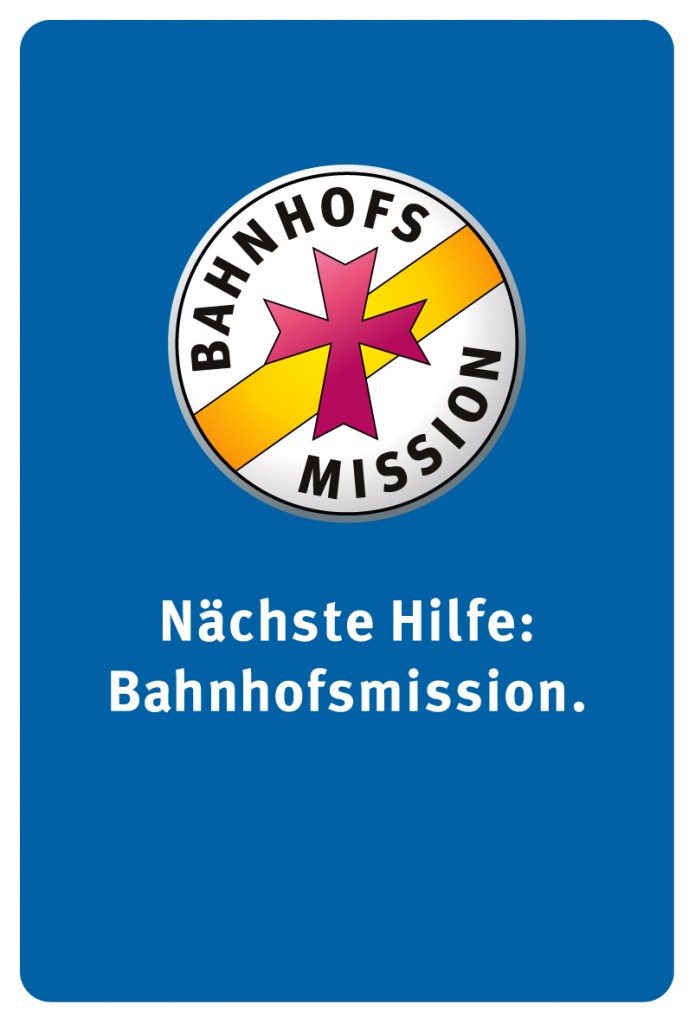 Logo der Bahnhofsmission Heidelberg
